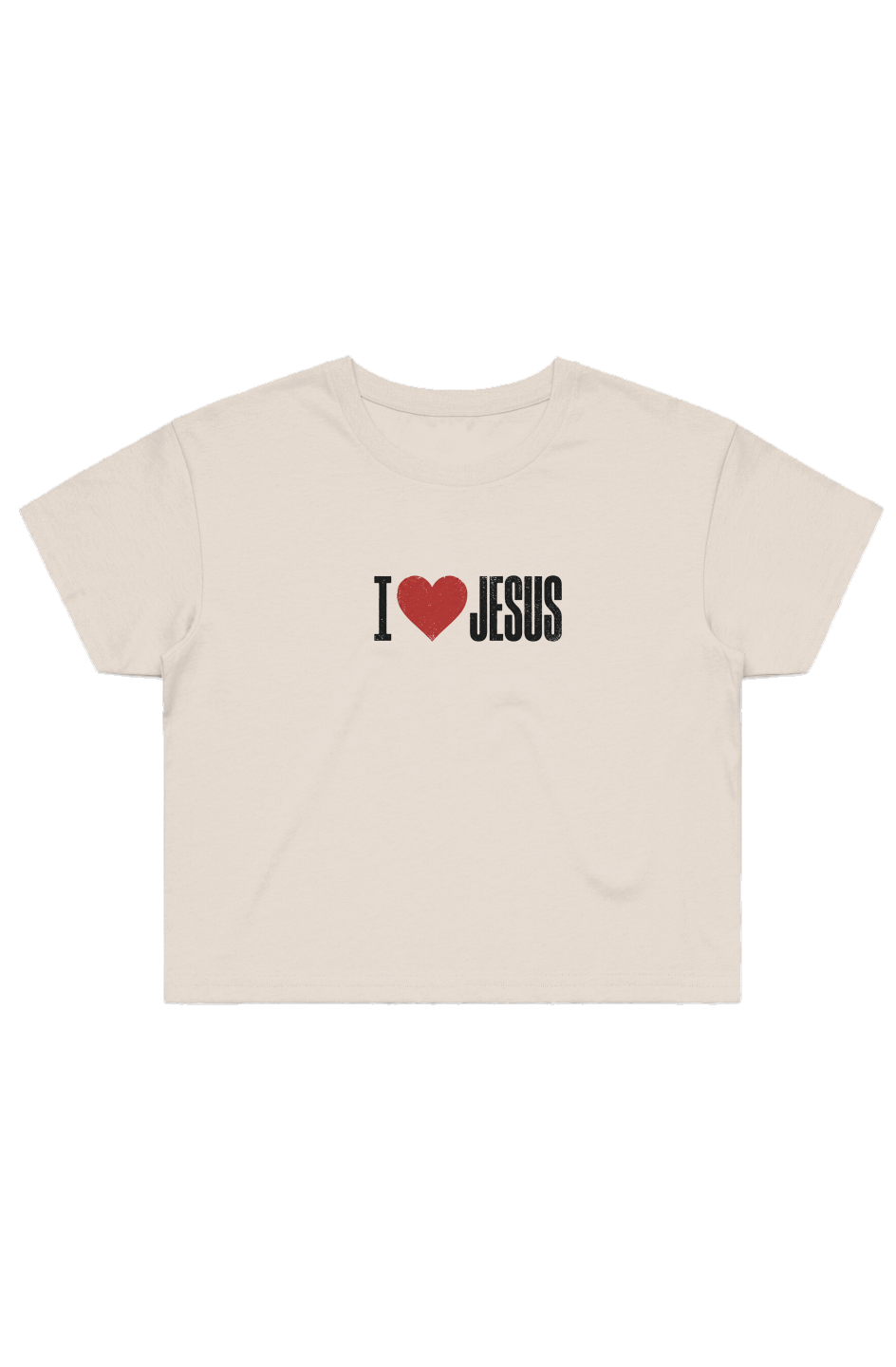 I Love Jesus Crop Top