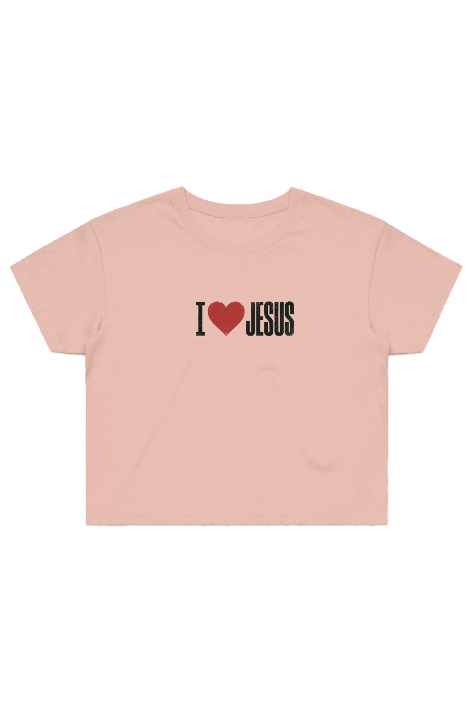 I Love Jesus Crop Top