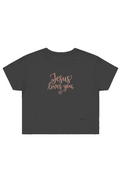 Jesus Loves You Crop Top