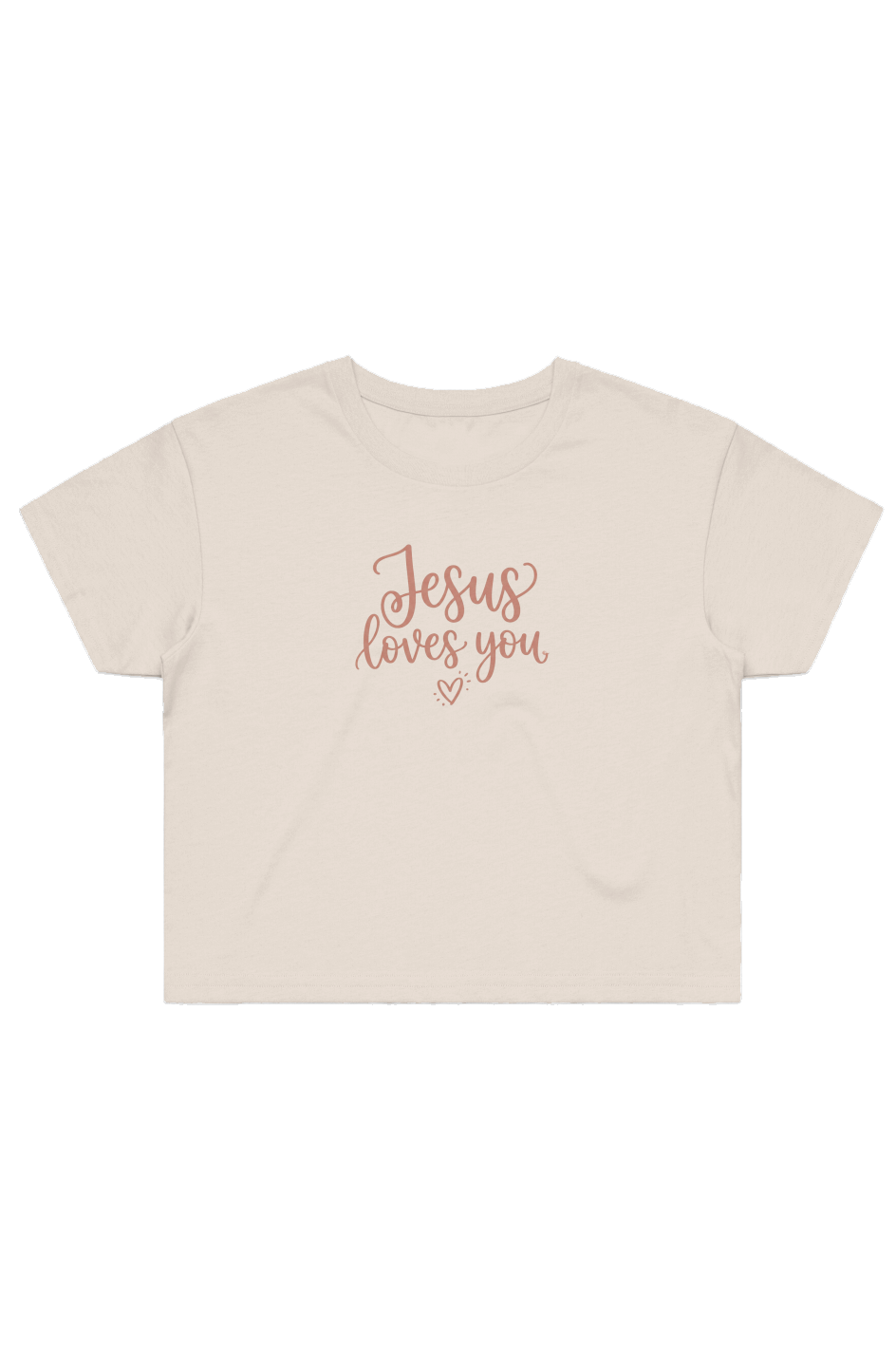 Jesus Loves You Crop Top