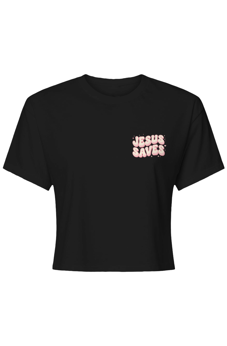 Jesu Saves Crop Top