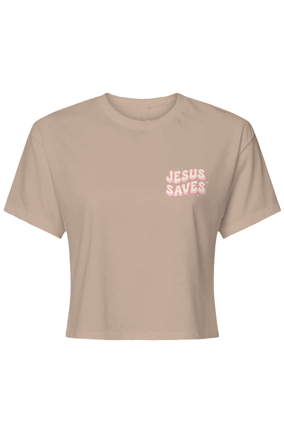 Jesu Saves Crop Top