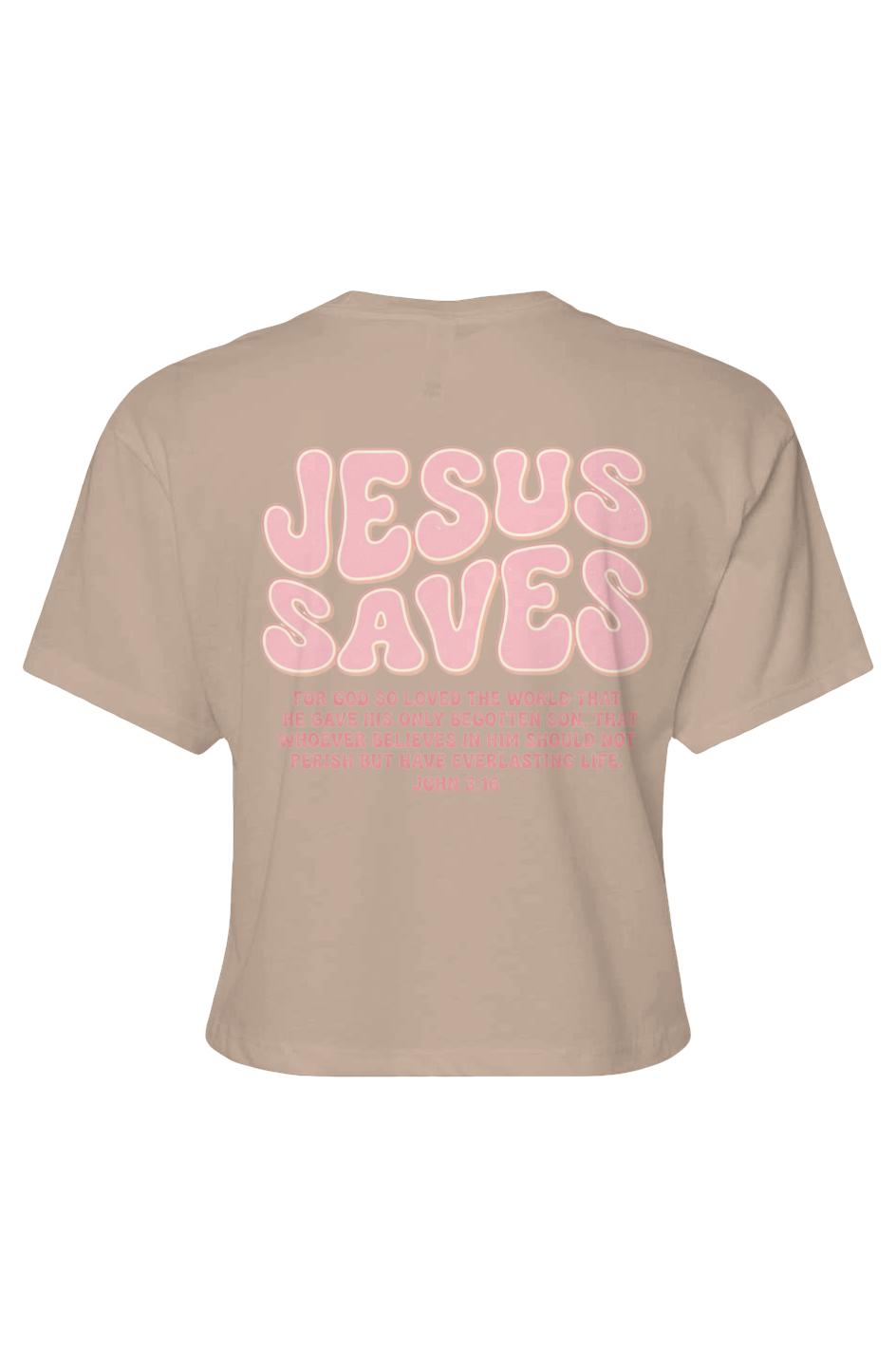 Jesu Saves Crop Top
