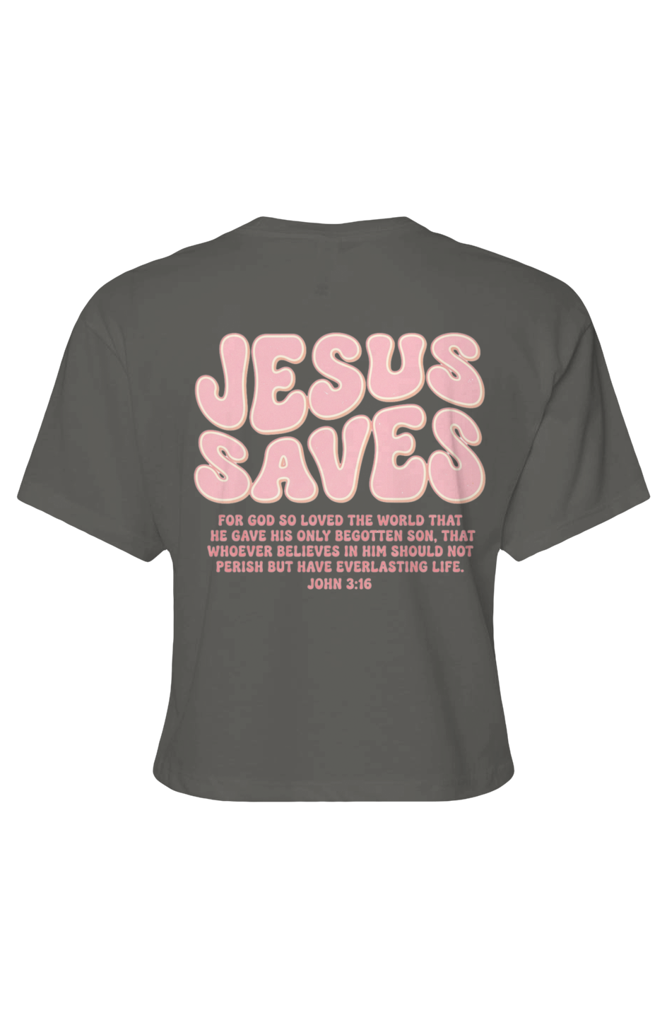 Jesu Saves Crop Top